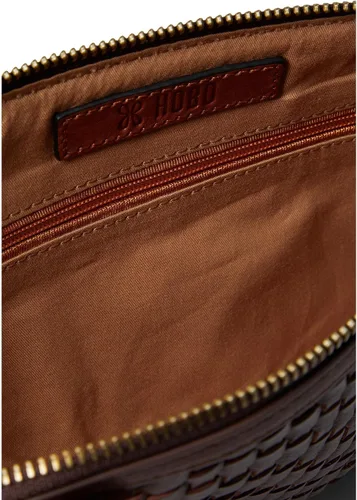 Miniatura 4 de HOBO Sable - Bolsa de muñeca para mujer, construcción de cuero pulido con correa de muñeca circular, bolsa práctica y compacta