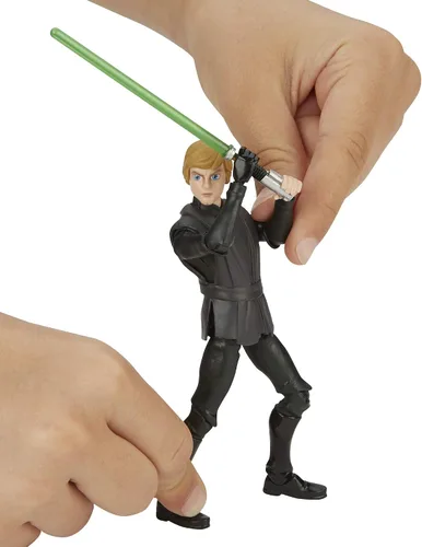 Miniatura 3 de Star Wars Galaxy of Adventures Jedi Knight Luke Skywalker Figura de acción