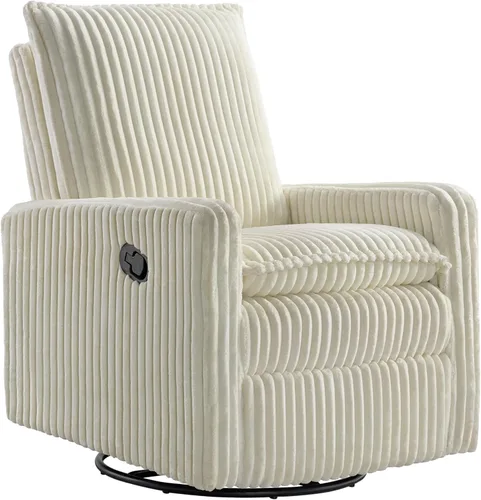 Miniatura 13 de Oxford Baby Uptown Power Sillón Reclinable/Mecedora, Pana, Gris Ceniza