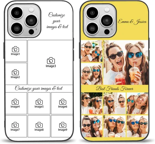Miniatura 15 de Easycosy Fundas de teléfono personalizadas con imagen para 17, 16, 15, 11, 12, 13, 14 Pro/Max/Mini XR X Xs Max, funda personalizada para iPhone