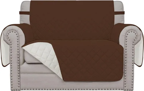Miniatura 299 de Easy-Going - Funda para sofá, futón y sillón sin reposabrazos, reversible, resistente al agua, para mascotas y niños (azul oscuro/azul claro)