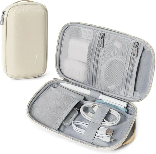 Miniatura 16 de Travelkin - Organizador de cables de viaje, organizador electrónico, bolsa organizadora de cables para cables, cargadores de teléfono, tarjeta SD