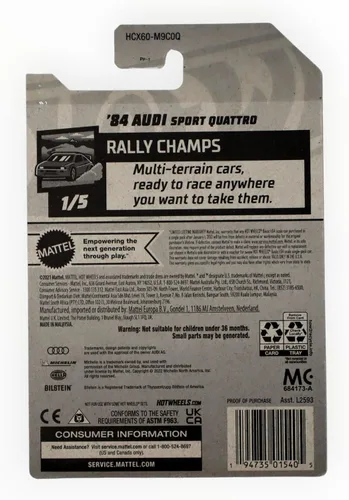 Miniatura 2 de Hot Wheels '84 Audi-Sport-Quattro