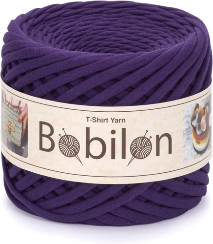 Miniatura 8 de Hilo de Camiseta de Algodón 7-9 mm (0.276-0.354 in) para Ganchillo, Tejido, Macramé, Manualidades DIY – Jersey Soft Ribbon, Fettuccini Zpagetti