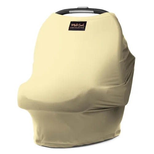Miniatura 13 de Milk Snob Original 5-en-1 Cubierta Luxe en Jade - Privacidad añadida para la lactancia, Asiento de coche para bebé, Portabebés, Carriola, Silla