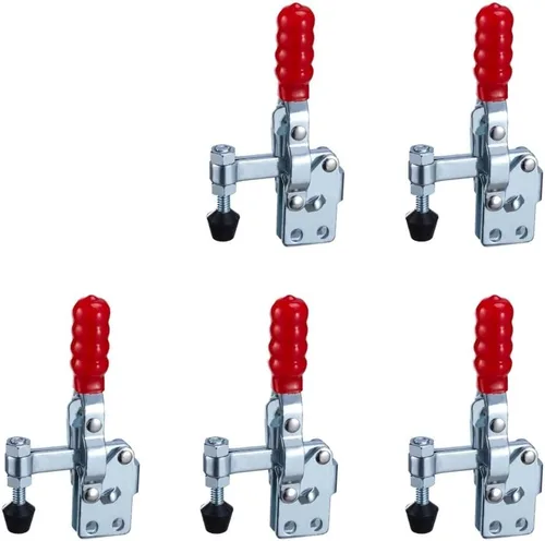 Miniatura 7 de Abrazadera vertical de mango recto de huso fijo de 200 libras