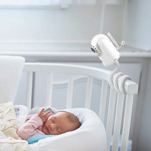 Miniatura 6 de Soporte flexible para monitor de bebé DXR-8 y DXR-8 Pro de óptica infantil, 720p, blanco