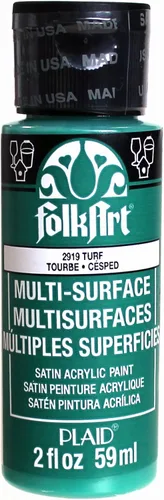 Miniatura 54 de FolkArt 2950 Pintura acrílica multisuperficie, 2 onzas, verde brillante