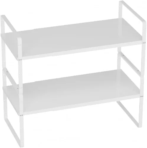 Miniatura 7 de Slideep Organizador de armario expandible, organizador de armario de cocina grande, organizador de estantes apilables grandes, organizador de Negro
