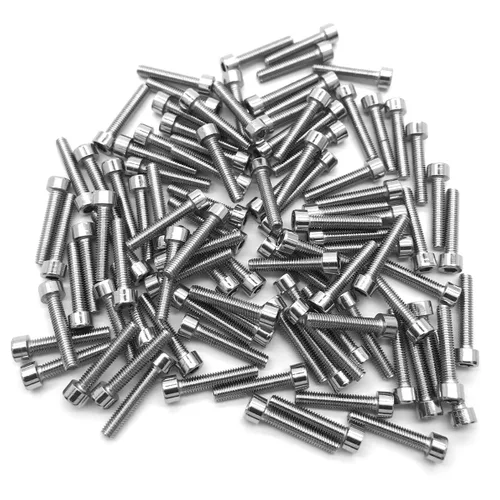 Miniatura 7 de Tornillos de cabeza hexagonal M3 x 0.984 in, rosca completa, superficie brillante, acero inoxidable, tornillos de cabeza hexagonal