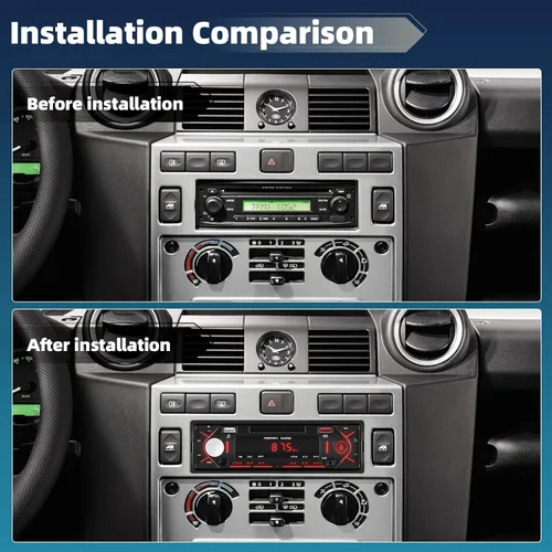 Miniatura 2 de Estéreo de coche de un solo DIN con Bluetooth 5.0 manos libres Llamadas Digital Receptor estéreo para coche Radio FM Reproductor MP3 Sistema