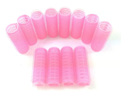Rulos de pelo pequeños autoadhesivos de Kamay's, rizadores de agarre de velcro para peinados de bricolaje o salón de peluquería (Rulos adhesivos de