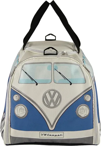 Miniatura 34 de BRISA VW Collection - Volkswagen Samba Bus T1 Camper Van Sport, gimnasio, bolsa de viaje, bolsa de lona con compartimento para zapatos y artículos