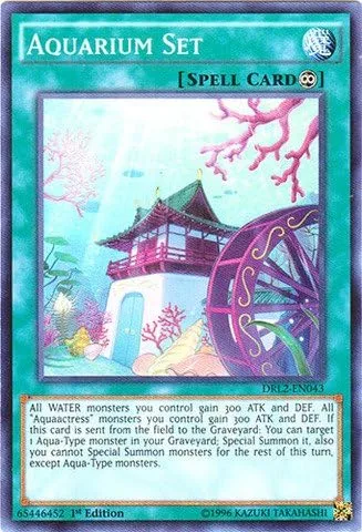 YU-GI-OH! - Juego de acuario (DRL2-EN043) - Dragones de la Leyenda 2-1ª Edición - Super Raro