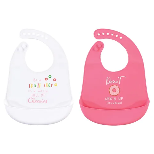 Miniatura 32 de Baberos Hudson Baby de silicona unisex para bebé Mariscos