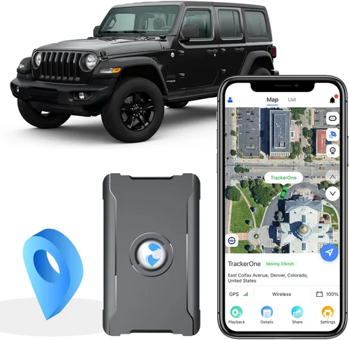 WANWAYTECH Rastreador GPS 4G para vehículos, automóviles, niños, perros, motocicletas, actualizaciones instantáneas 10S, Geo-Fence, antirrobo