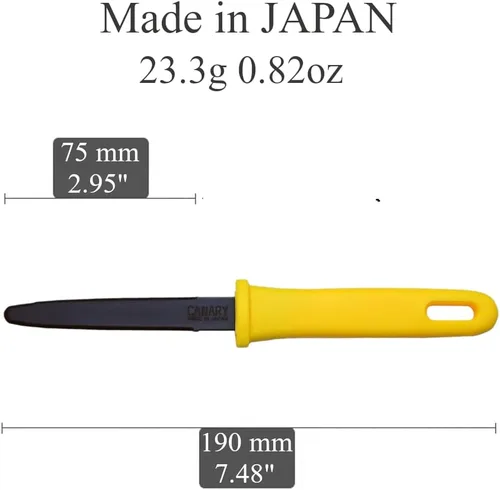 Miniatura 2 de Canary DC-190F cúter "Dan Chan" para cartón corrugado [revestimiento flúor], amarillo