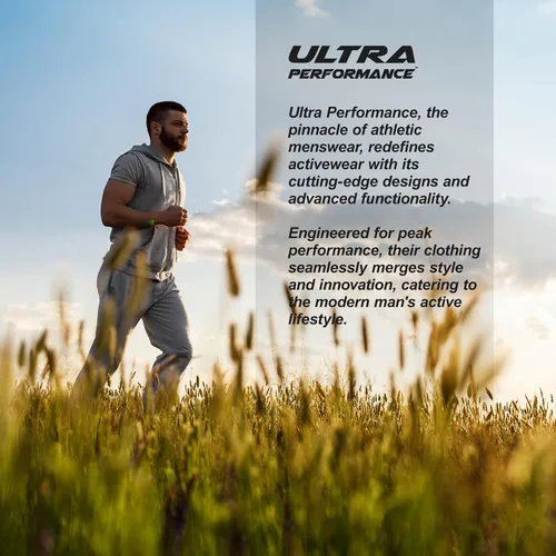 Miniatura 7 de Ultra Performance 3 Pack Mens Fleece Wide Leg Sweatpants with Pockets, Open Bottom Workout Sweatpants for Men
