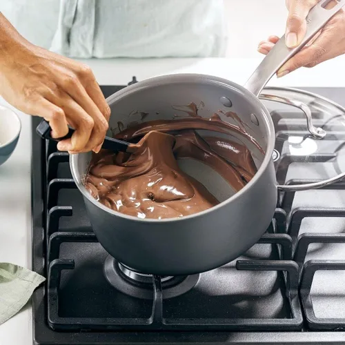 Miniatura 6 de GreenPan Chatham Cerámica Saludable Antiadherente Dura Anodizada, Cacerola de 3QT con Tapa, Libre de PFAS, Apta para Lavavajillas, Apta para Horno