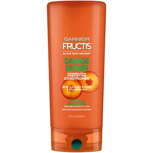 Garnier Fructis - Acondicionador de daños y borrador, cabello dañado, 21 onzas líquidas