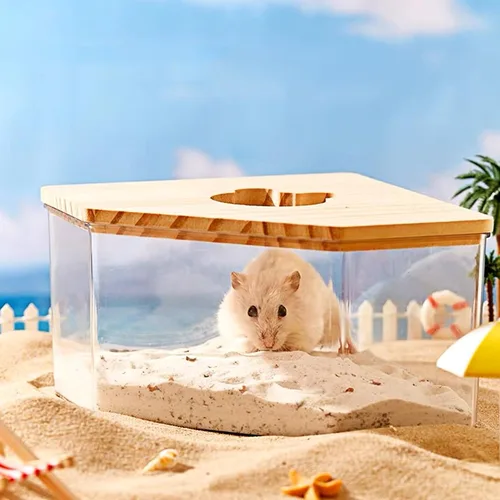Miniatura 6 de DR.DUDU Arena de baño para hámster, 2.8 libras, libre de polvo, arena del desierto o arena para orinal para hámster, chinchillas, jerbos, ratones
