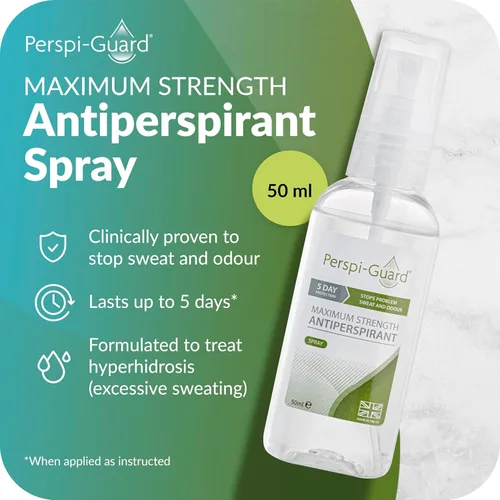 Miniatura 2 de Perspiguard - Antitranspirante de máxima resistencia, 1.7 fl oz, protección de 5 días