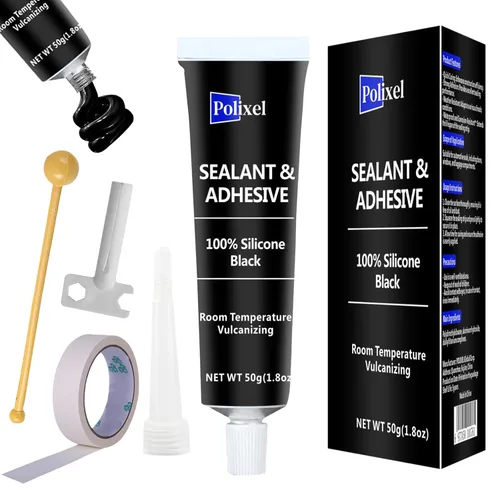 Miniatura 8 de Sellador Adhesivo de Silicona RTV Gris 100% Silicona de Alta Temperatura Calafateo Impermeable Adhesión Más Fuerte A Prueba de Encogimiento