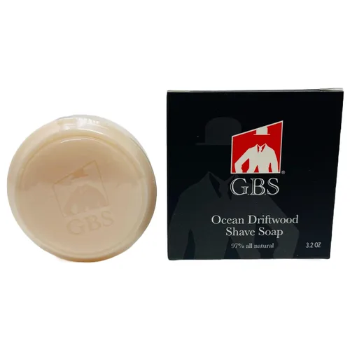 Miniatura 10 de G.B.S Jabón de afeitar para hombre 97% natural enriquecido con manteca de karité y glicerina, crea una rica forma de espuma, 3 onzas cada paquete