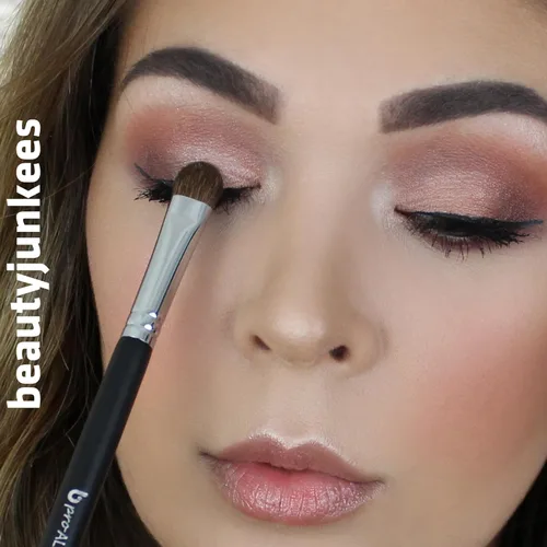 Miniatura 2 de Juego de brochas de sombra de ojos de doble extremo, mezcla esponjosa, sombreador plano, licuadora de pliegues, pinceles de ojos para manchas