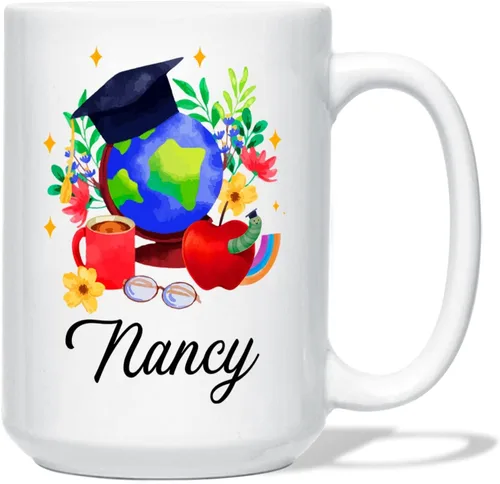 Miniatura 16 de Taza de café personalizada, taza de artista, regalo de artista para mujeres u hombres, regalos para artistas, taza para amantes del arte, taza