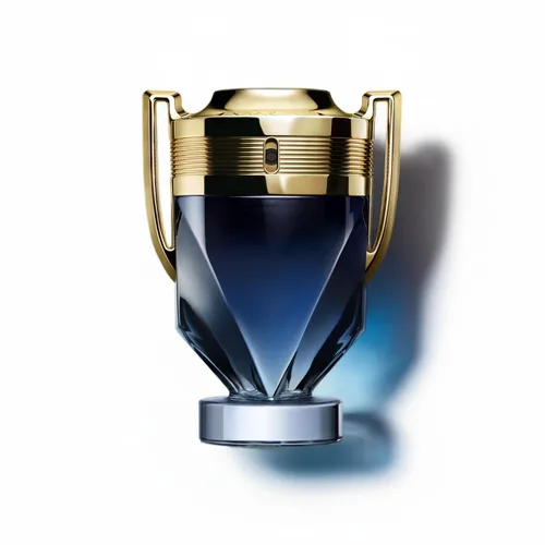 Rabanne Invictus Parfum for Men - Long Lasting Aromatic Aquatic Perfume with Lavender, Sandalwood & Musk - Trophy Bottle French Fragrance Spray from