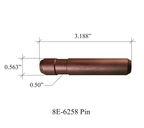 Miniatura 3 de Cubo de excavadora Tiger Rock diente w Pins, compatible con CAT J250 Series- 1U-3252WTL (1)