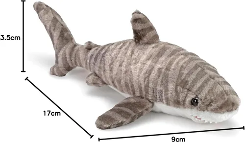 Miniatura 8 de Wild Republic - Peluche de tiburón tigre, muñeco de felpa, juguete de peluche, regalos para niños, colección Cuddlekins - 13 pulgadas