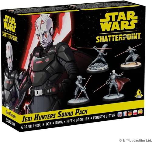 Star Wars Shatterpoint Jedi Hunters SQUAD PACK – Juego de miniaturas de mesa, juego de estrategia para niños y adultos, a partir de 14 años, 2