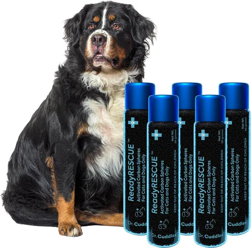 Miniatura 11 de Dr. Cuddles ReadyRESCUE – Carbón Activado de Nueva Generación para Perros y Gatos, 30g - Desintoxicación de Toxinas de Grado Veterinario - Botiquín