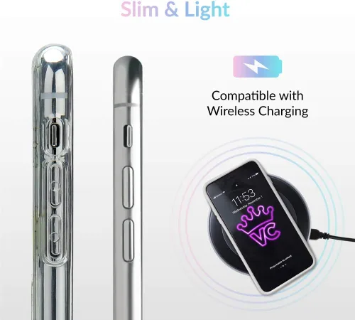 Miniatura 6 de Velvet Caviar Compatible con iPhone Xs Max Funda Cactus para mujeres y niñas - Lindas fundas protectoras transparentes para teléfono Cactus