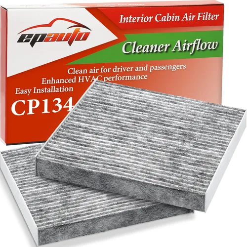 Miniatura 8 de EPAuto CP134 (CF10134) Filtro de aire de cabina premium incluye carbón activado