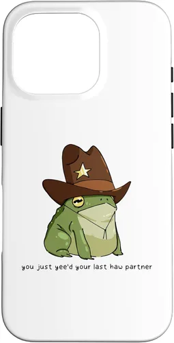 Miniatura 20 de Funny You Just Yee'd Your Last Haw Partner Cowboy Frog Meme - Funda para iPhone 17