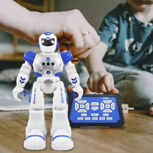 Miniatura 6 de Robot de control remoto para niños, sensor de gestos intelectuales, robots programables con controlador infrarrojo, juguetes de educación temprana