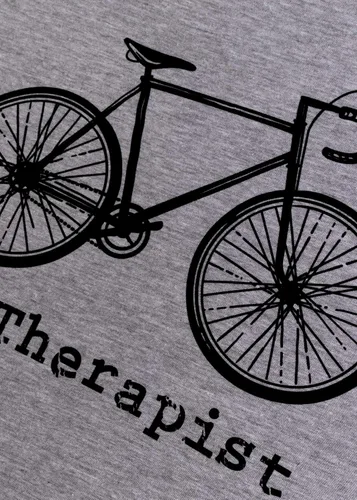 Miniatura 5 de My Therapist (bicicleta) Divertida camiseta de ciclismo para ciclista
