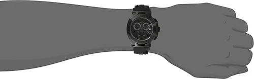 Miniatura 2 de Tissot T-Race T0484173705700 reloj negro de acero inoxidable con correa de goma