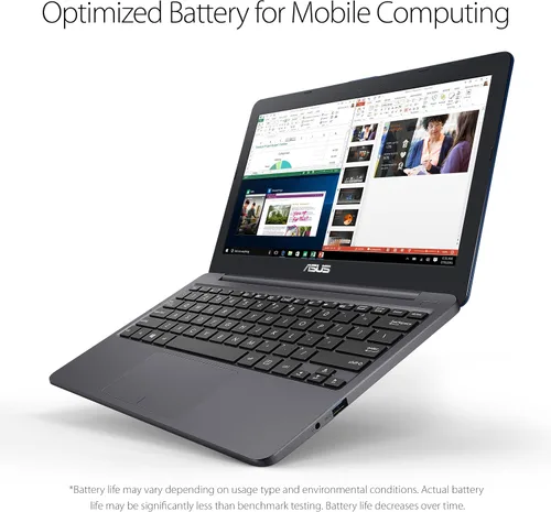 Miniatura 3 de ASUS L203MA-DS04 VivoBook L203MA - Laptop L203MA, pantalla HD de 11.6", CPU Intel Celeron de doble núcleo, 4 GB de RAM, 64 GB de almacenamiento
