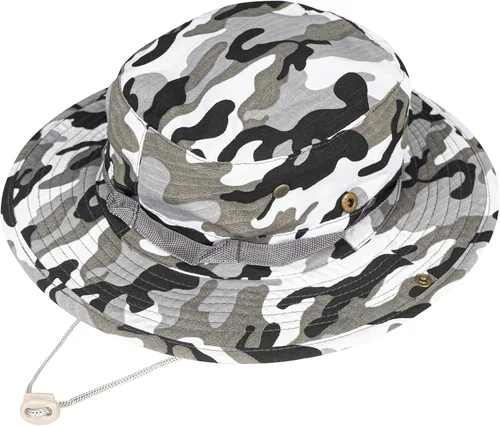 Miniatura 38 de Sombreros de sol para hombres y mujeres, sombrero de cubo UPF 50+, sombrero Boonie plegable, protección UV, senderismo, playa, pesca, safari