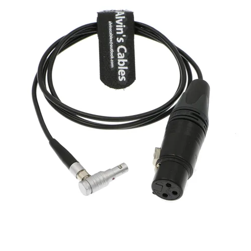 Miniatura 3 de Alvin's Cables Arri Alexa Mini Cable de Audio 5 Pin 00 Macho a XLR 3 Pin Hembra