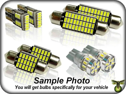 Miniatura 2 de 6 luces interiores LED blancas para Honda Civic 2016 2017 2018 2019 2020 2021 Honda Civic Super Bright 6000K 3014 Series SMD Kit de paquete