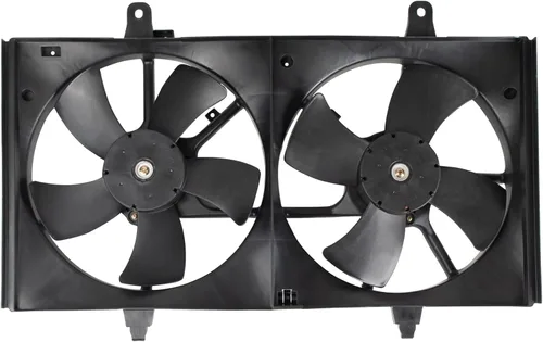 Miniatura 137 de TRQ Conjunto de ventilador de refrigeración dual del radiador compatible con Toyota Highlander 2008-2013 TO3115155