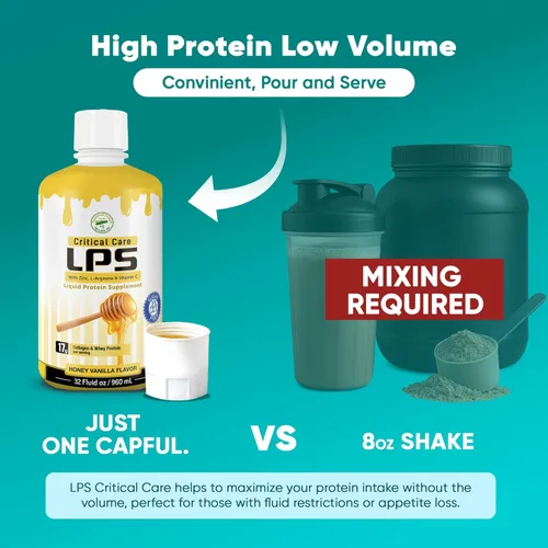 Miniatura 4 de Nutritional Designs LPS Suplemento líquido de colágeno y proteína de suero de leche, sin azúcar, bebida sin OMG, promueve la piel y el cabello