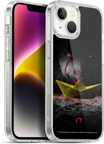 Miniatura 16 de Head Case Designs Funda de gel suave con licencia oficial de la película de TI Pennywise 2 Graphics compatible con Apple iPhone 15 Pro