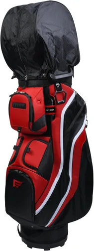 Miniatura 5 de Founders Club Serie Tour de 4ª Generación Organizador con Candado para Clubes de Golf, Bolsa de Carrito para Hombres con Divisores Anti-Vibración
