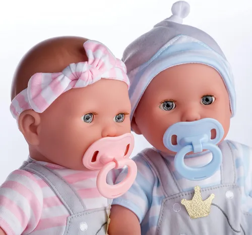 Miniatura 9 de JC Toys Muñeca de Bebé Realista de Cuerpo Suave de 15" con Ojos que Abren/Cierran Berenguer Boutique Tema de Mameluco con Capucha de Elefante